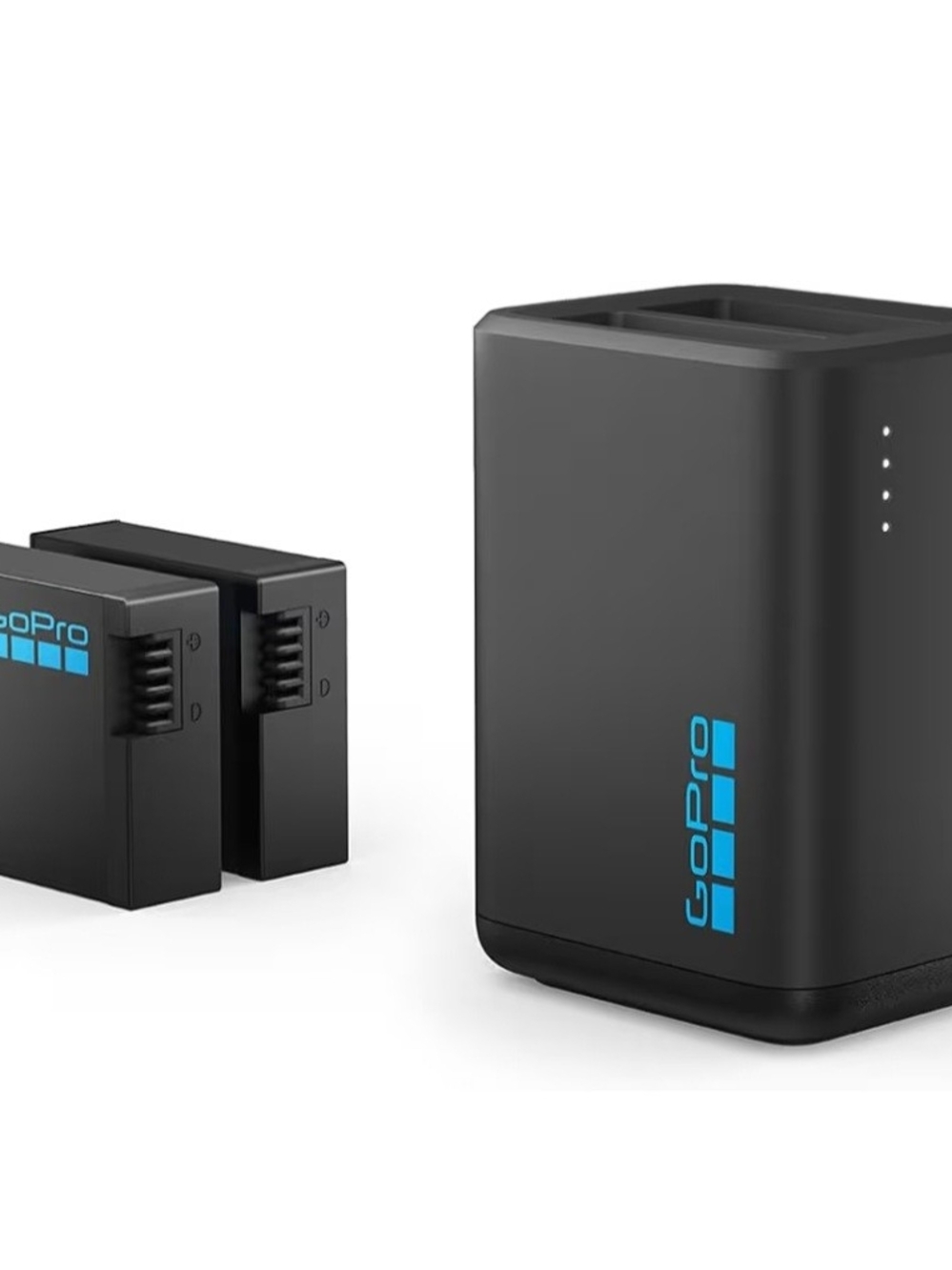 GoPro Gray and White Battery Charger Packaging